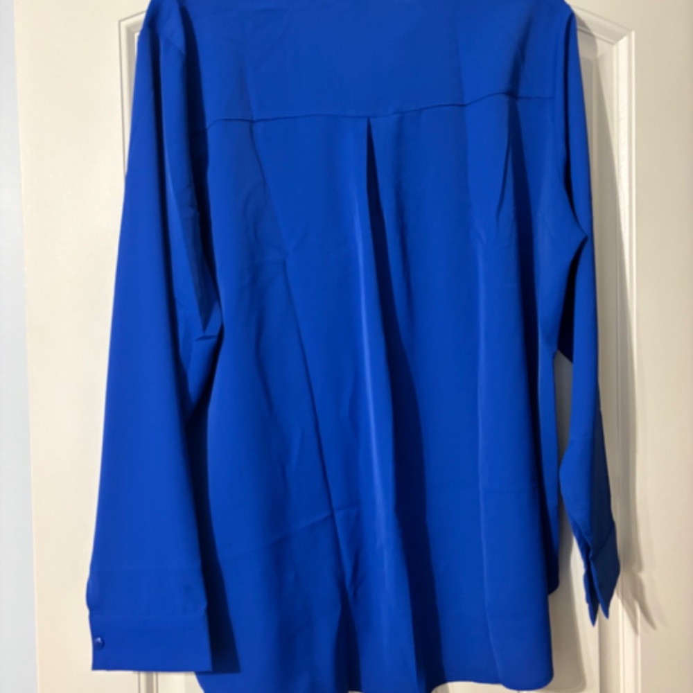 New long sleeve polyester blouse - Picture 2 of 4